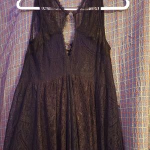 Little black lace dress